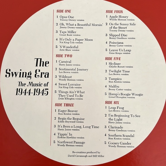 The Swing Era Vinyl LP & Book Sets - Picture 5 of 9